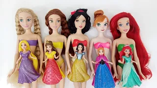 ASMR 5 MYSTERY SURPRISES Disney Princess Miniature Dolls Satisfying Unboxing NO Talking Video DIY