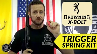 Browning X-Bolt Trigger Spring Kit - Aftermarket Trigger Adjustment by M*CARBO