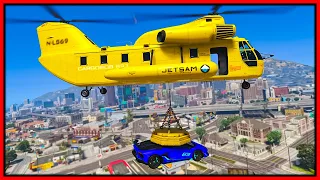 GTA 5 Roleplay - Trolling People With Cargobob Magnet | RedlineRP