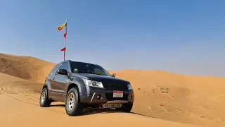 Suzuki Grand Vitara with Ceylon Offroaders UAE in Madam Desert Offroad