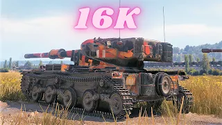 Manticore 16K Spot + Damage  World of Tanks Replays 4K The best tank game