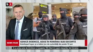 NEWS PASS. GENICĂ BOERICĂ, ADUS ÎN ȚARĂ SUB ESCORTĂ. MIRUNA PASCU, ÎN CELULĂ CU "HOAȚE CUMINȚI" P1/2