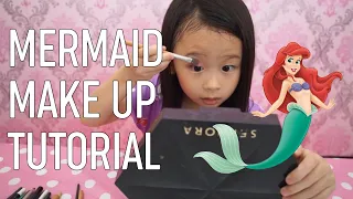 Mermaid Make Up Tutorial by Gwen & Kate & Faye