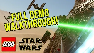 LEGO Star Wars: The Force Awakens (Full Demo Gameplay Walkthrough!)