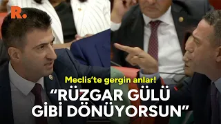 Meclis'te ortalık karıştı! Ali Mahir Başarır ve Mehmet Ali Çelebi arasında "dönek" tartışması