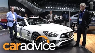 2016 Mercedes-Benz SL facelift : 2015 LA Auto Show