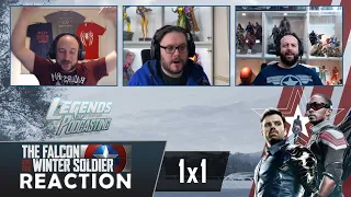 The Falcon & The Winter Soldier 1x1 "New World Order" Reaction | Legends of Podcasting