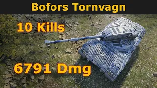 Bofors Tornvagn in World of Tanks | WoT Bofors Tornvagn | 6791Damage | 10 Kills