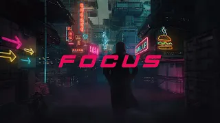DEEP FOCUS Cinematic Cyberpunk Ambience | Futuristic Soundscapes