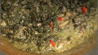 Ginataang Laing Bicol style (Siguradong mapapa wow ka sarap nito)