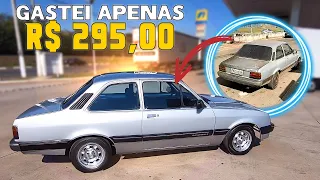 Restaurei o Chevette Abandonado Gastando Pouco