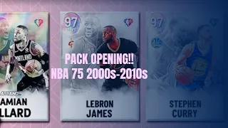 NBA 2K22 NBA 75 2000s and 2010s Pack Opening!