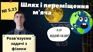 Задача на механічний рух. 🏐 № 5.23. Фізика 7 клас