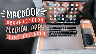 MACBOOK ORGANISATION - Zubehör, Apps & Einstellungen // JustSayEleanor (Macbook einrichten, Uni)