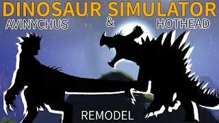 Dinosaur Simulator  - Avinychus Remodel/Apex Hothead remodel