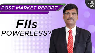 Can FIIs Stop This Rally? Post Market Report 05-Jul-21