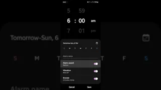 Alarm Time Read out Loud | Samsung Galaxy | Android | Alarm Clock | 2022