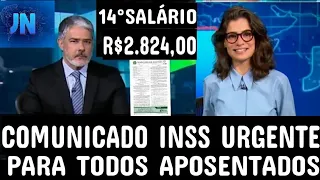 É OFICIAL; SAIU AGORA A NOITE, NOVO COMUNICADO IMPORTANTE PARA APOSENTADOS E PENSIONISTAS.