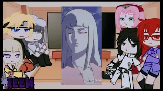 Team 7 + Hinata, Shion and Karin reacts to tiktoks||💜naruhina💛,💖sasusaku♥||Naruto💞🍜🍥