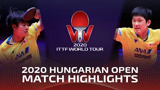 Tomokazu Harimoto vs Yukiya Uda | 2020 ITTF Hungarian Open Highlights (Final)