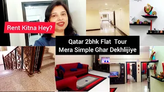 2 Bed Room Rented Home Tour Video|2bhk Flat in Najma Doha Rent 2021|Home Tour Qatar Hindi vlog