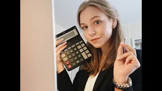 ASMR Офисный работник. Ролевая игра 💕  | Office worker 💕