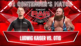 FULL MATCH - Ludwig Kaiser vs. Otis - #1 Contenders Match for the Intercontinental Title