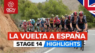 La Vuelta 2021 Stage 14 Highlights | Up To The Mountains!