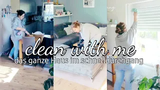 clean with me XXL | das ganze Haus im schnelldurchgang | Putzmotivation | mehr wie ich wollte