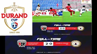 NORTH EAST UNITED FC 🆚 SUDEVA DELHI FC | DURAND CUP 2022 FOOTBALL MATCH ATHLETIC STADIUM GUWAHATI 🏟️