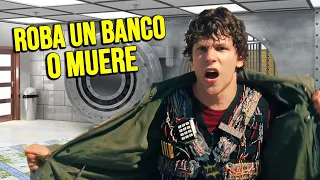 UN NERD ES OBLIGADO A ROBAR UN BANCO, Y SI FALLA EXPLOT4A | Resumen en 10 Minutos