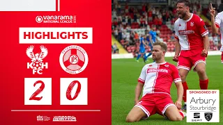 📺 HIGHLIGHTS | 27 Aug 22 | Harriers 2-0 Peterborough Sports