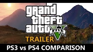 GTA 5 - PS3 vs PS4 Trailer Comparison