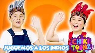 Juguemos A Los Indios - @chikitoonz​⁠ - Música Infantil #crianças #kidsvideo #song