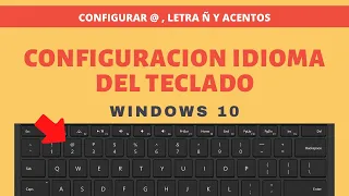 Configure KEYBOARD Windows 10 💻 | Change Language 🌐