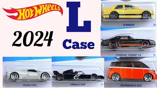 Hot Wheels 2024 L Case