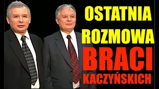 Wirtualna Polska próbuje przed wyborami zaatakować rząd hipotezą, że ukrywa ostatnią rozmowę braci.