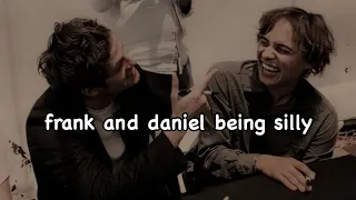 ftwd interviews but it’s just frank dillane and daniel sharman being silly