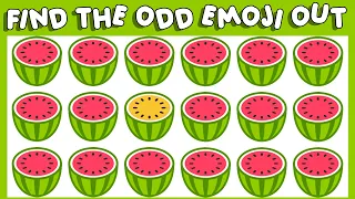 Spot The ODD One Out #237 | HOW GOOD ARE YOUR EYES | Emoji Puzzle Quiz