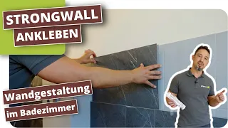 alte Wandfliesen im Bad überkleben - planeo Strongwall