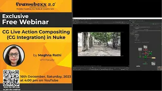 CG Live Action Compositing (CG Integration) in Nuke.
