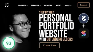 Create A Personal Portfolio Website for Free with WordPress Gutenberg