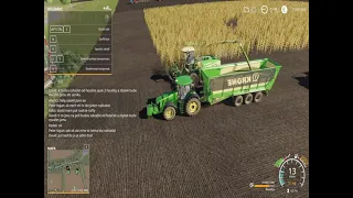 farming Simulator 19  odvoz od řezačky