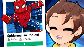 i found SPIDERMAN in ROBLOX!