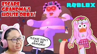 Escape Grandma's House Obby Roblox - Grandma is gonna eat me!!!