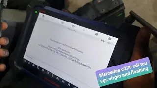 Mercedes c220 cdi tcu vgs virgin and flashing