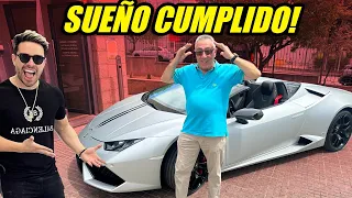 MI PADRE MANEJA UN LAMBORGHINI POR PRIMERA VEZ 😱