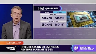 Intel CEO on earnings: ‘We did better than people expected,’ Intel CEO says