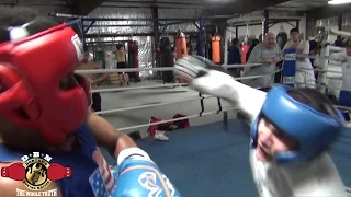 SPAR WARS: ROMEO ACOSTA SPARS ERIN IN A HEATED SESSION!!