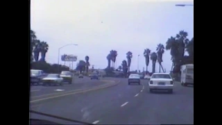 1986 Cruising Mission Beach San Diego in 1966 VW Fastback Type III
